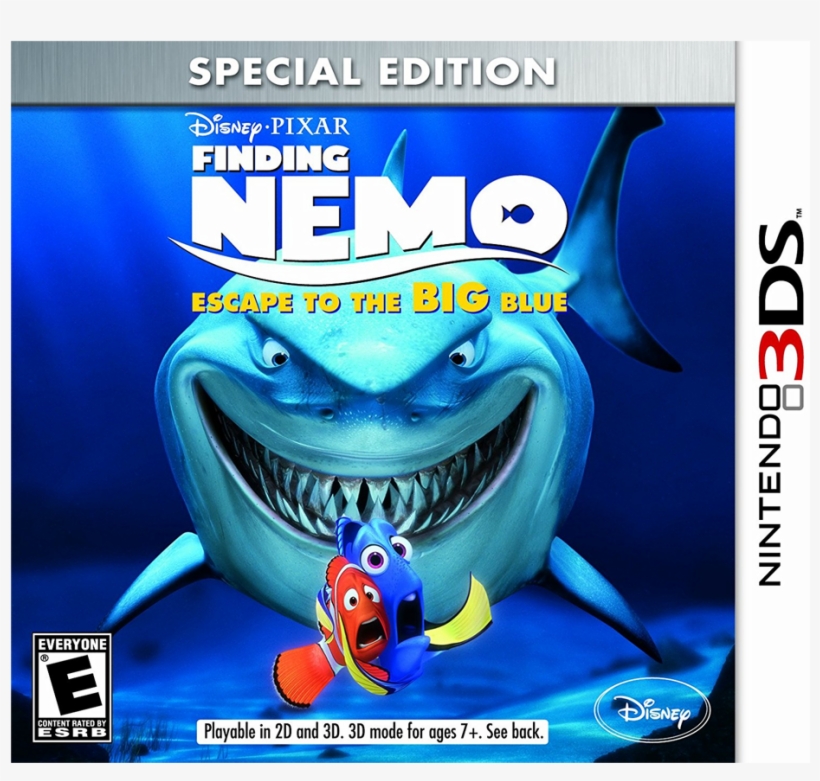 Disney/pixar Finding Nemo - Finding Nemo Escape To The Big Blue Special Edition, transparent png download