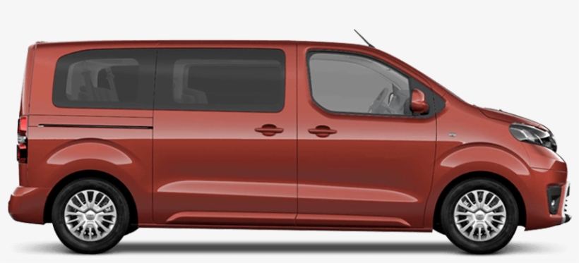 Aluminium Silver Ember Orange - Toyota Proace Long 2017, transparent png download