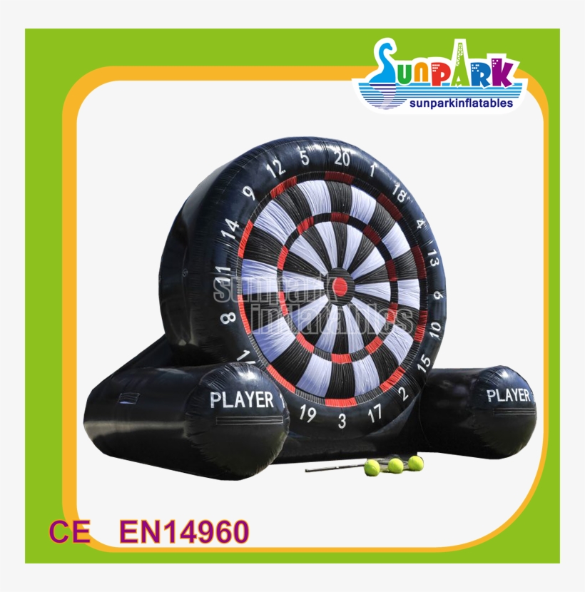 Popular Sport Games Inflatable Human Dart, Football - Foot Cible, transparent png download