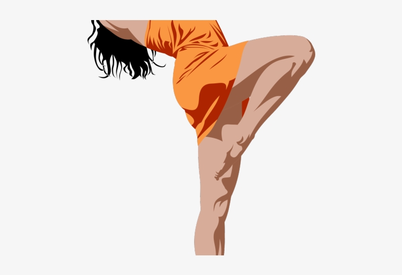 Dancing Girl Picture - Dance, transparent png download