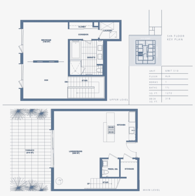 1 Bedroom 2 Bathrooms Apartment For Rent At Sugarcube - Plan, transparent png download
