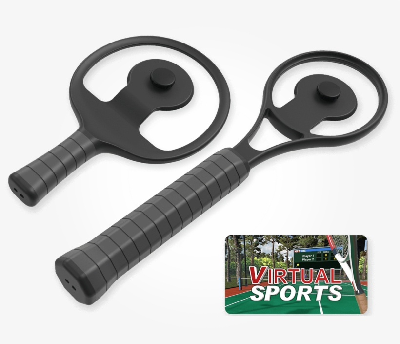 Racket Sports Set With Vive Tracker, transparent png download