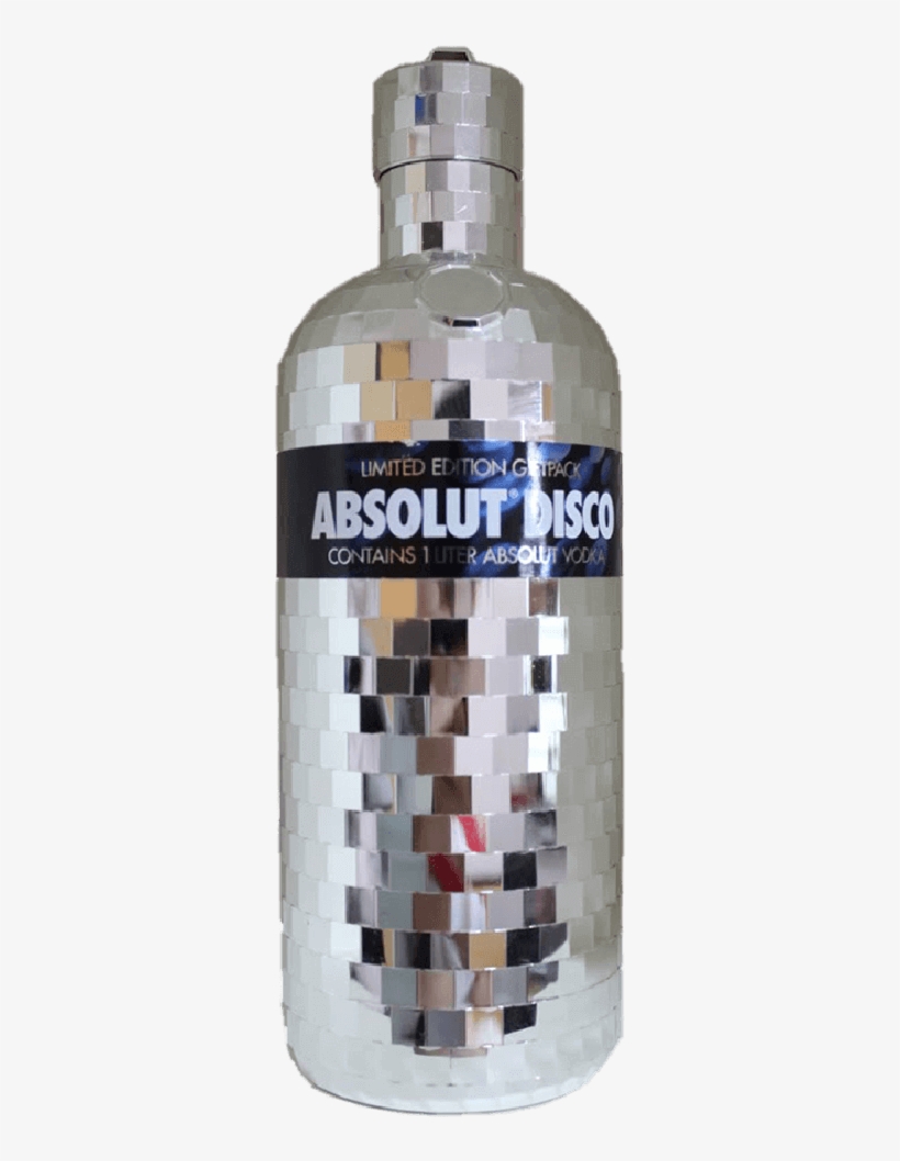 Absolut Disco Bottle, transparent png download