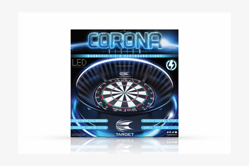 Target Corona Magnetic Dart Light, transparent png download