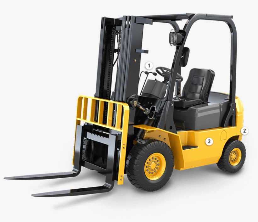 Material Handling Diagram - Hyundai 20l 7m, transparent png download