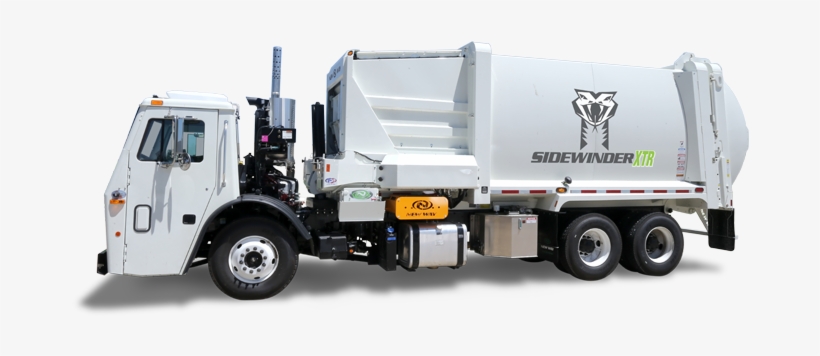 Left Side View Of A New Way Sidewinder Xtr - Garbage Truck Side View, transparent png download