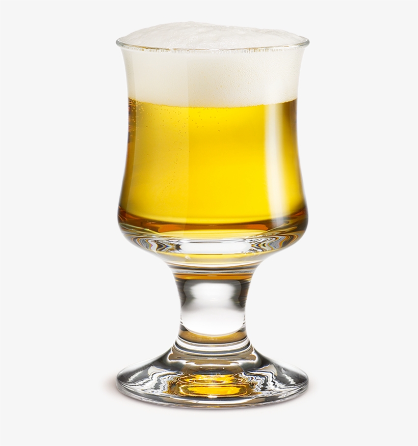 Beer Glass - Holmegaard Danish Ships Clear Water Goblet, transparent png download