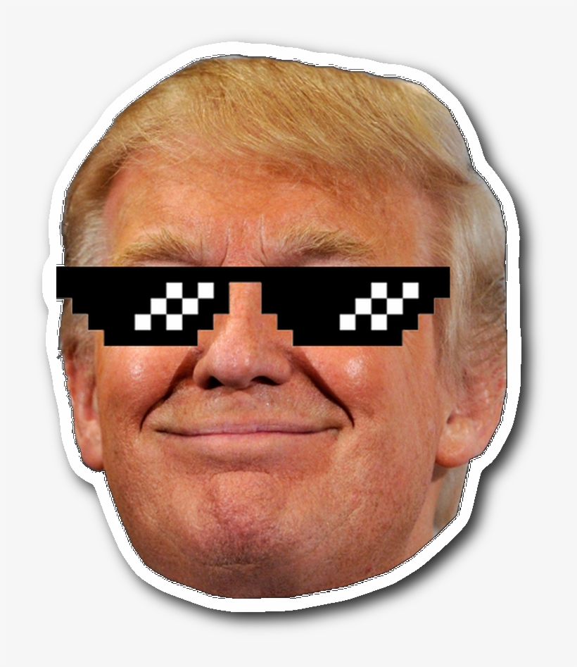Trump Thug Life Sticker - Senior Citizen, transparent png download