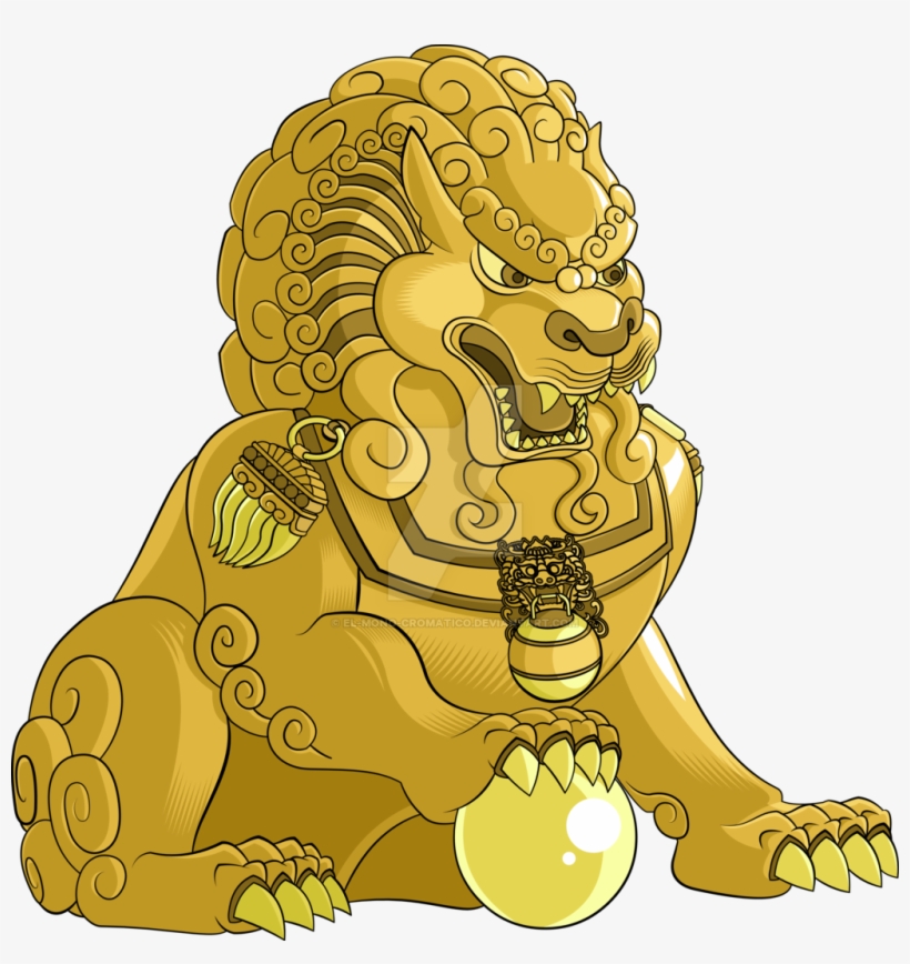 1024 X 1034 0 - Chinese Guardian Lions Cartoon, transparent png download