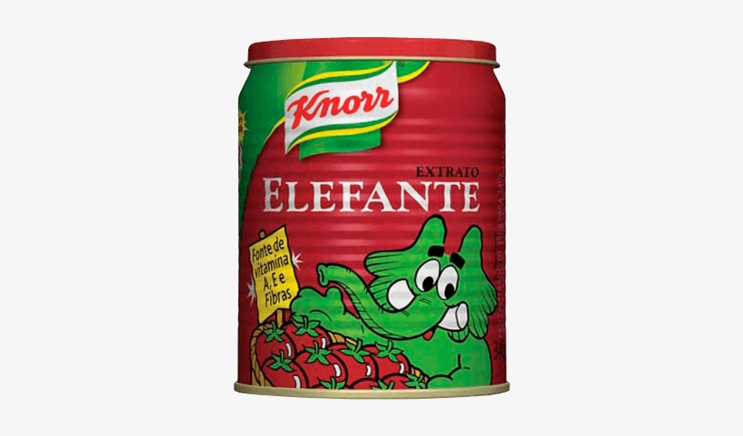 Extrato De Tomate Elefante 340g Lata - Knorr, transparent png download