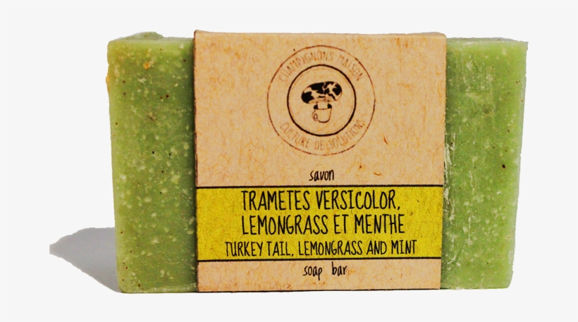Green Turekey Tail, Lemongrass, Mint Mycomedicinal - Soap, transparent png download