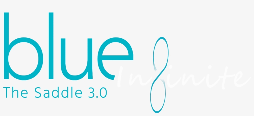 Blue Infinite Logo Voltaire Design Saddle Jumping Hunter - Graphic Design, transparent png download