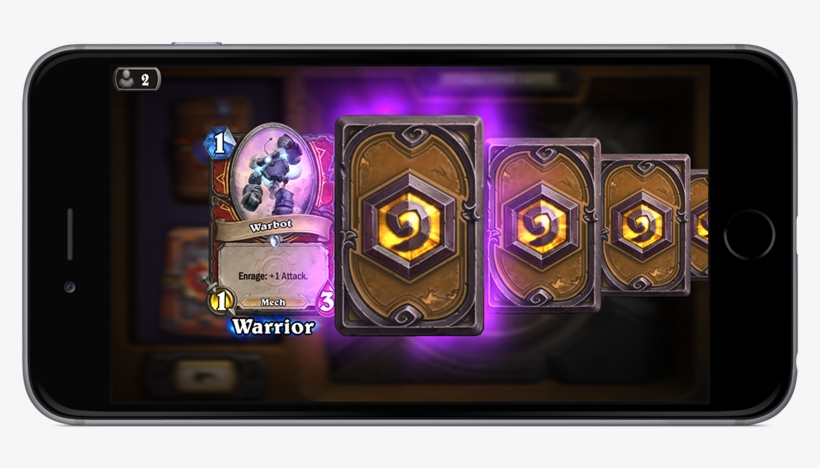 Hearthstone On Phones - Iphone, transparent png download