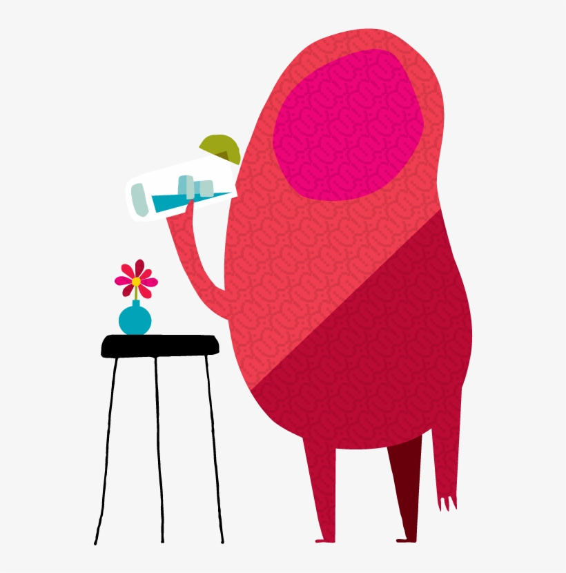 Taking Your Oversaturated Lobe To A Brain Spa - Illustration, transparent png download