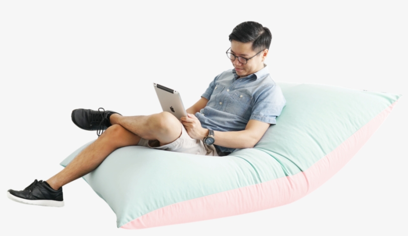 Doobsta' Bean Bag Macaron Series - Bean Bag Chair, transparent png download