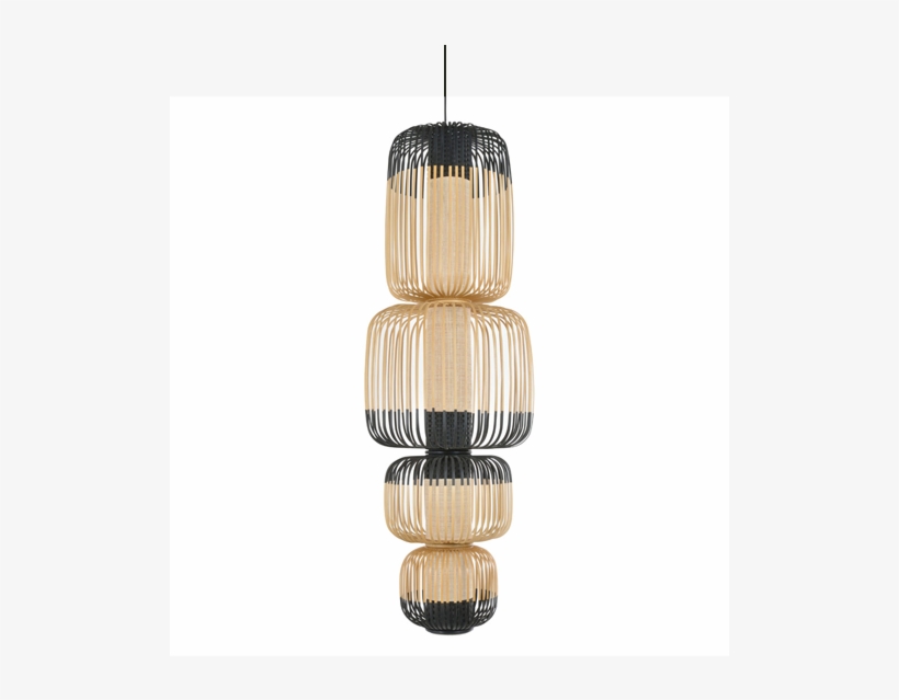 Global Lighting Bamboo 4 Light Pendant - Lamp, transparent png download