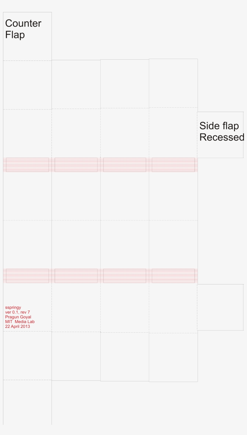 The Fold Cut For The Top And Bottom Side Flap Is Off - Symmetry, transparent png download