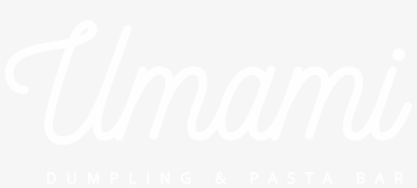 Umami Dumpling & Pasta Bar - Calligraphy, transparent png download
