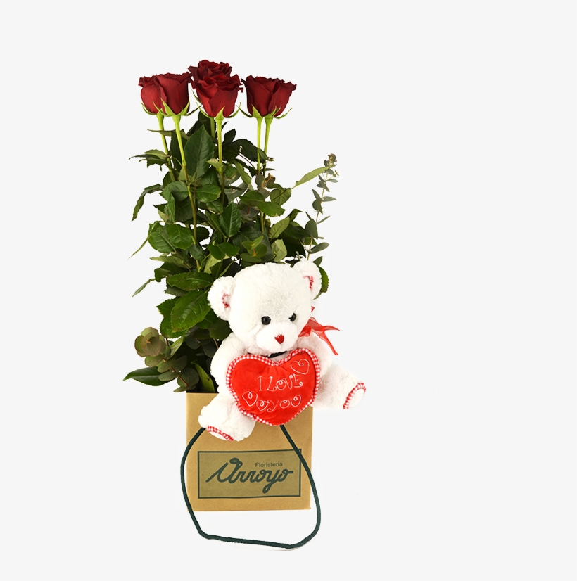 Bolsa De Centro 6 Rosas - Bouquet, transparent png download