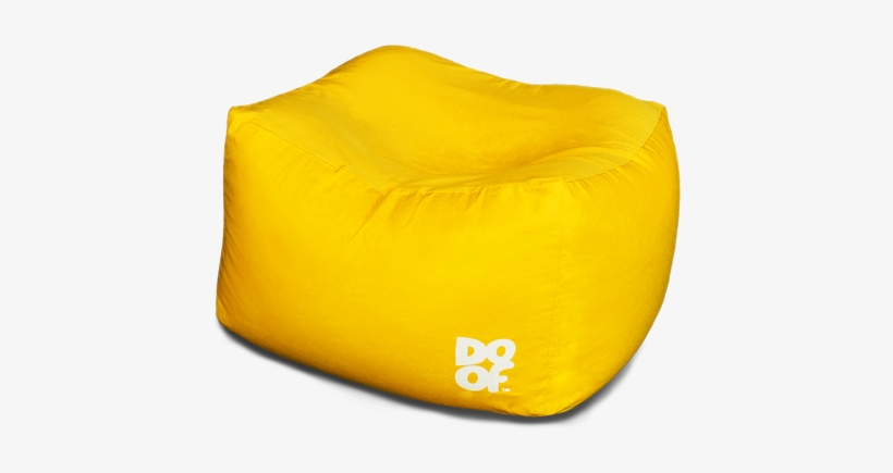 Pepe Pod - Yellow - Bean Bag Chair, transparent png download