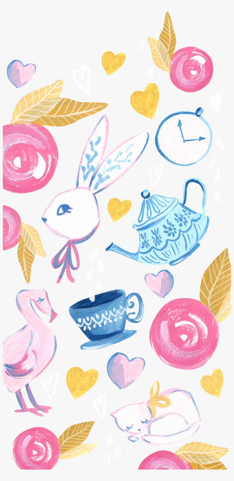 #casetify #iphone #art #design #pattern #rabbit #animals, transparent png download