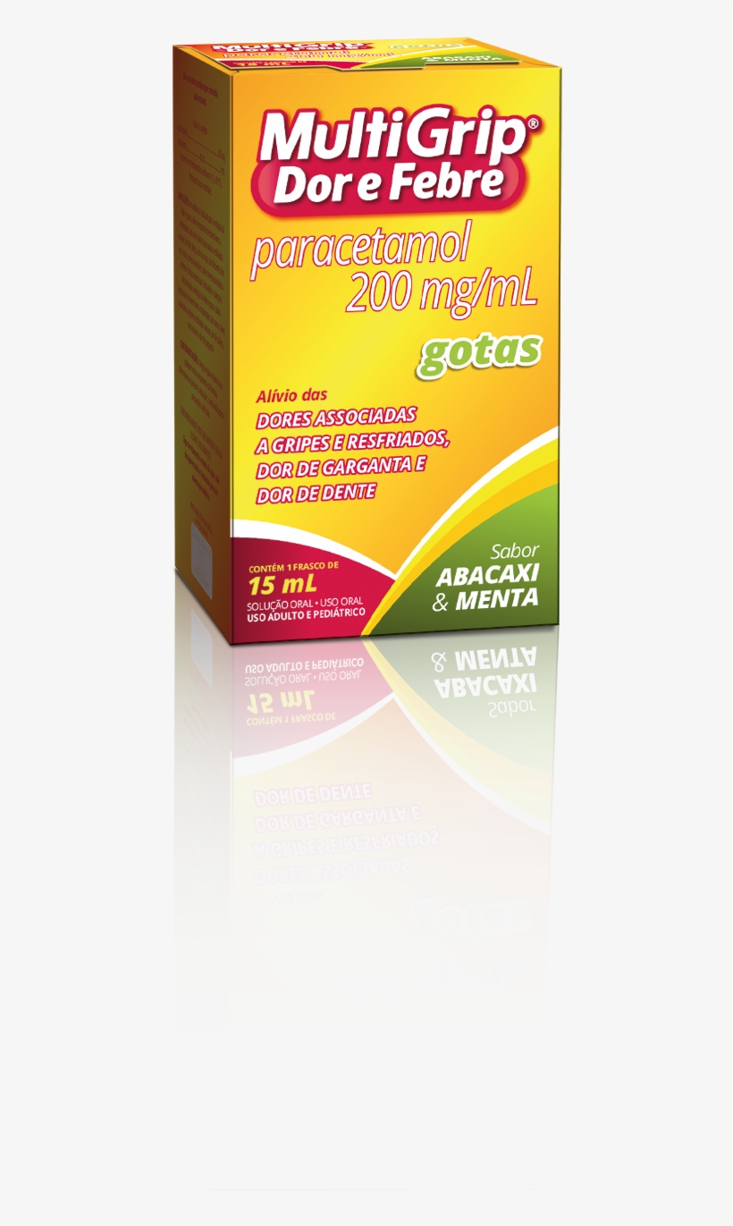 Multigrip Dor E Febre, transparent png download