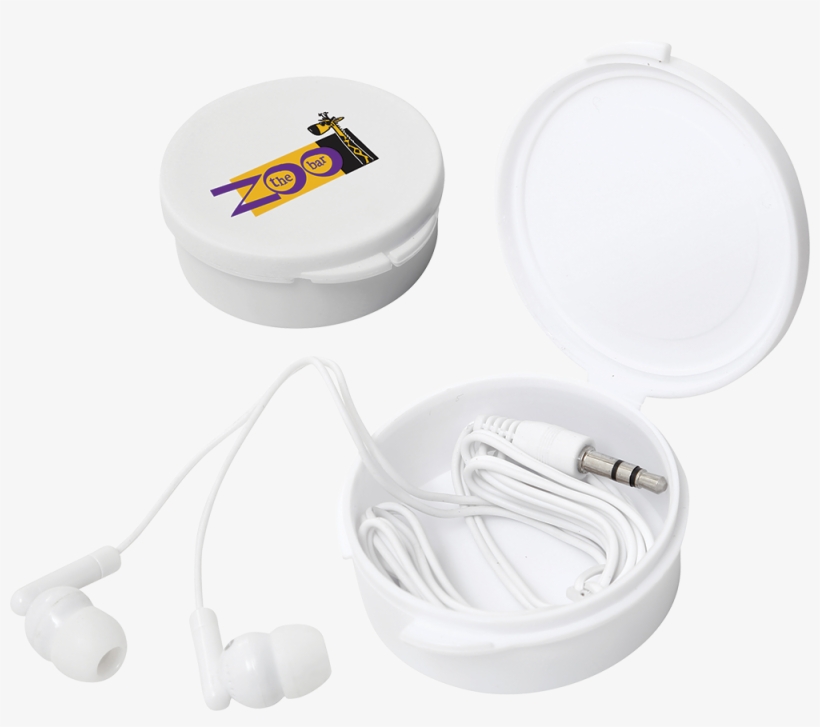 Promotional Earphones, Printed Earphones, Promotional - Headphones, transparent png download