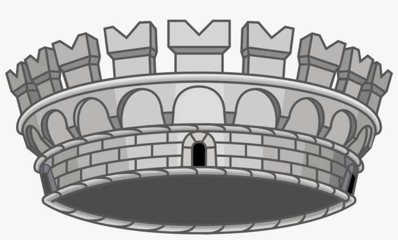Open - Castle Crown Vector, transparent png download