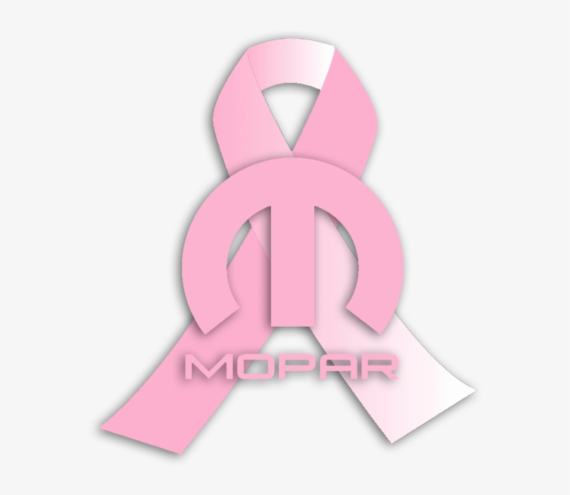 Mopar Breast Cancer Awareness Ribbon - Illustration, transparent png download