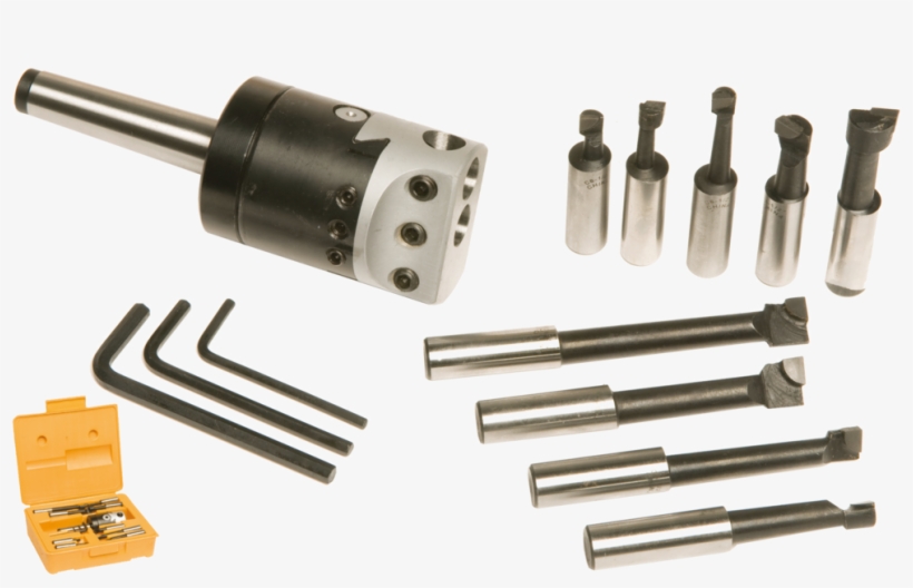 Boring Head And Tools Sets R8 - Drill, transparent png download