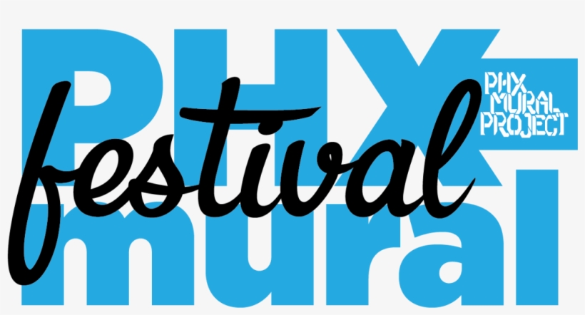 Phoenix Mural Festival Hosted More Than 80 Local Artists - Calligraphy, transparent png download