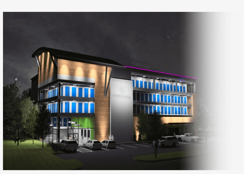 Full - Commercial Building, transparent png download