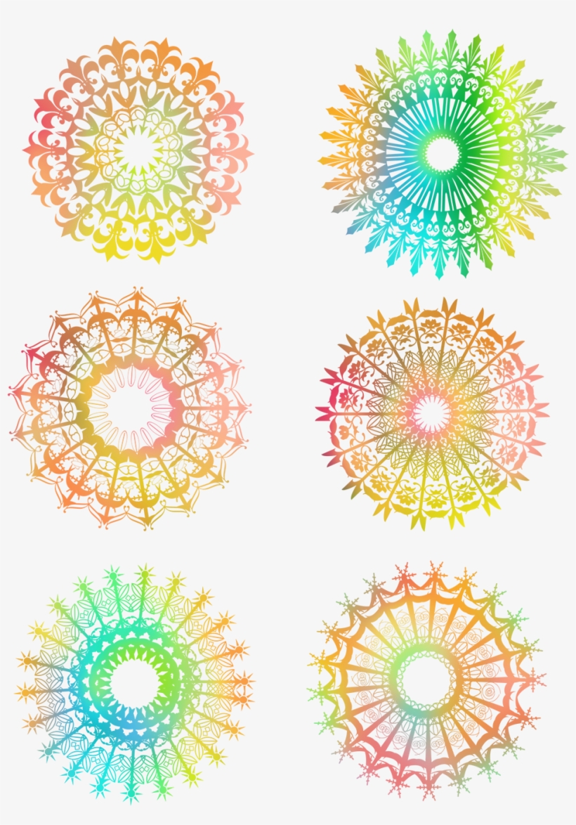 Spiral Gradient Irregular Pattern Color Png And Psd - Artwork Png Transparent Vector, transparent png download