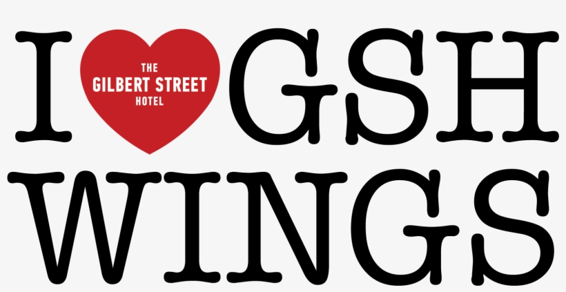I Heart Gsh Wings Logo - Love, transparent png download