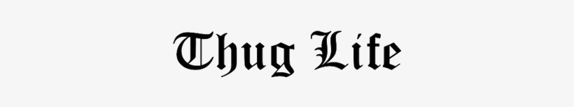 Thug Life Transparent Background, transparent png download