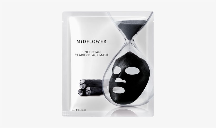 Binchōtan Clarify Black Mask - Binchōtan, transparent png download