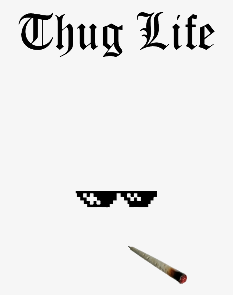 Filterthug Life - Thug Life Filter Snapchat, transparent png download