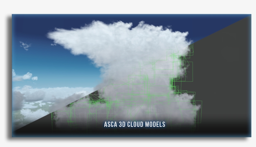 Ascacloudmodels - Active Sky P3d V4, transparent png download