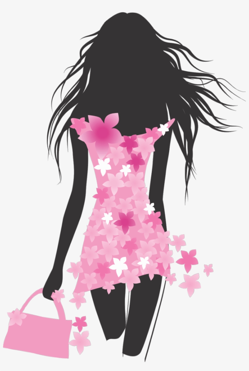 A Flower Dress That You Can Not Miss At All - Logo Moda Fashion Png, transparent png download
