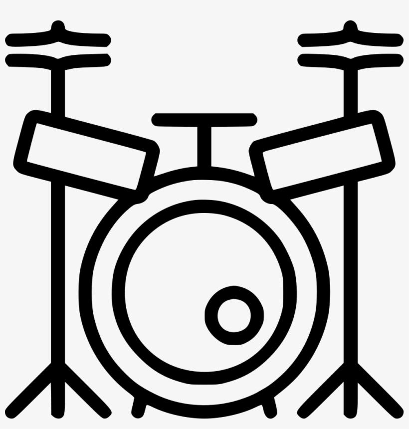Drum Set Comments - Drum Icon Transparent, transparent png download
