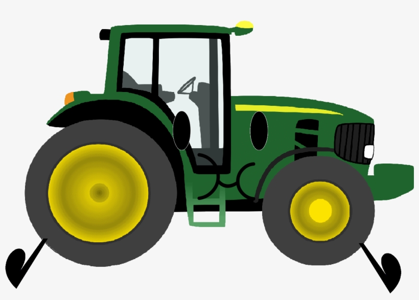 Tractor - John Deere Clipart, transparent png download