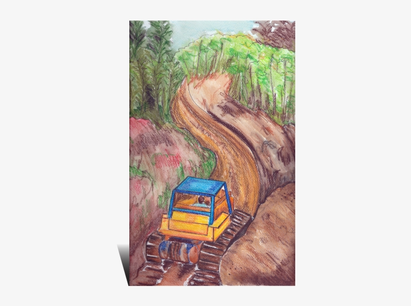 Children's Book Illustration Ink And Watercolor - Painting, transparent png download