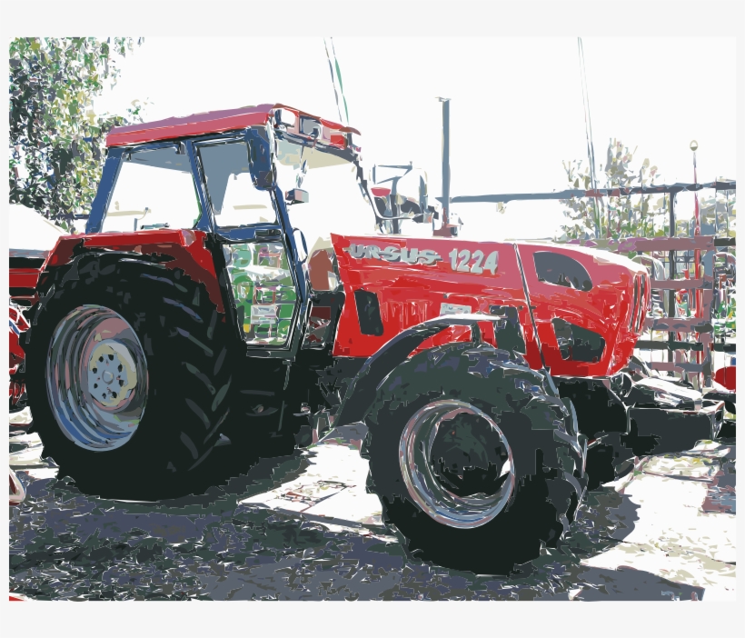 Ursus 1224 Clipart Tractor Ursus C-45 Ursus Factory - Ursus 1224, transparent png download