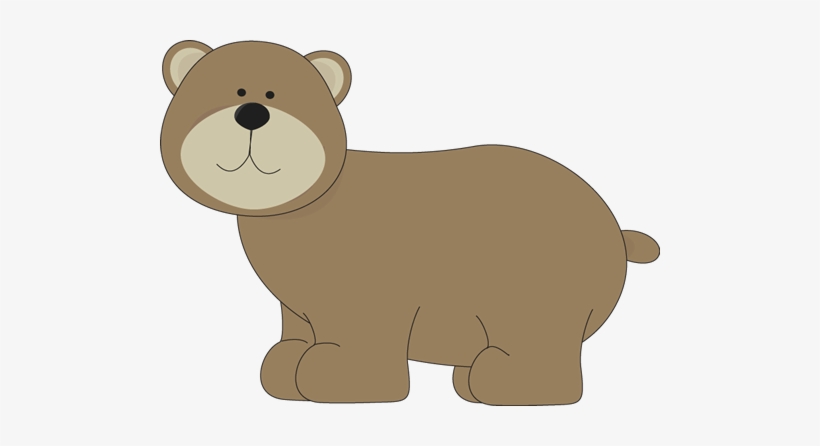 Brown Bear - Mycutegraphics Bear, transparent png download