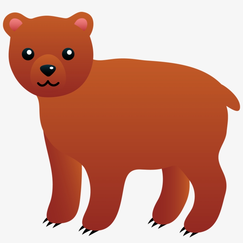 Jpg Library Grizzly At Getdrawings Com Free For Personal - Bear Cub Png Clipart, transparent png download
