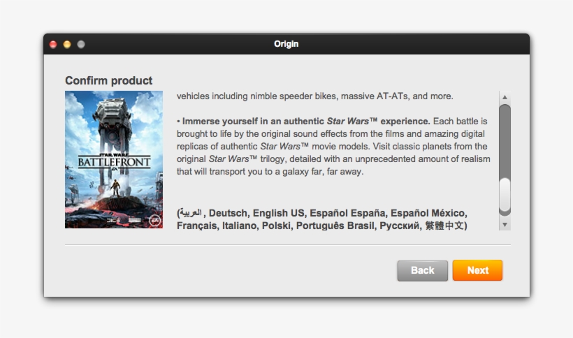 Battlefront - Ea 73392 Ea Star Wars Battlefront - Action/adventure, transparent png download