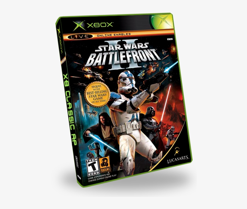 Battlefront Ii - Star Wars Battlefront 2 Xbox Classic, transparent png download