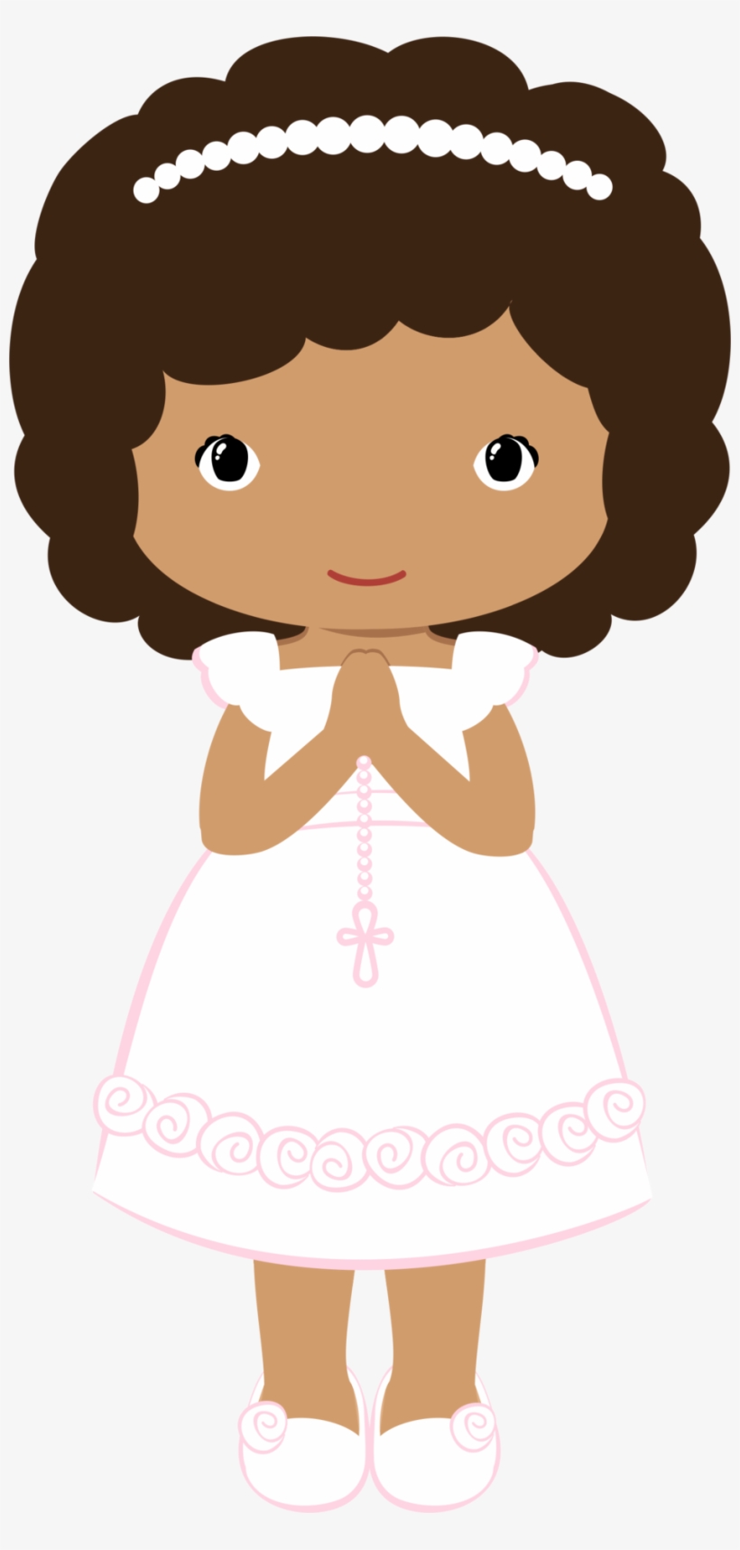 Bautizo, Comunión, Religiosos Y Otros - Menina Primeira Eucaristia Png, transparent png download
