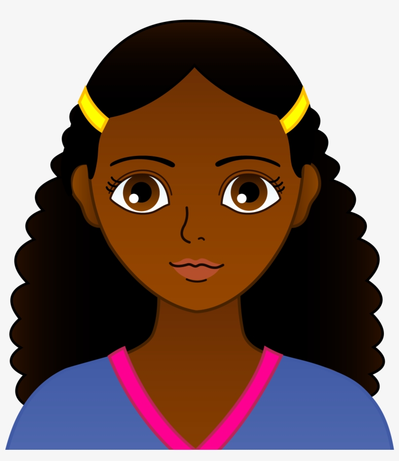African American Cartoon Girls, transparent png download