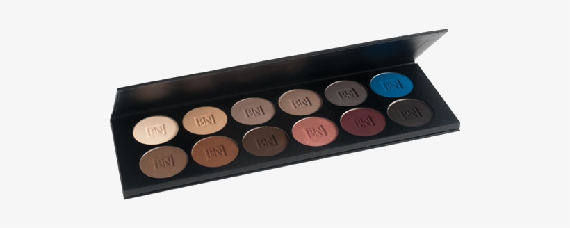 Ben Nye Glam Eye Shadow Palette, 12 Colors, - Ben Nye Glam Eye Shadow Pressed Colour Palette, transparent png download